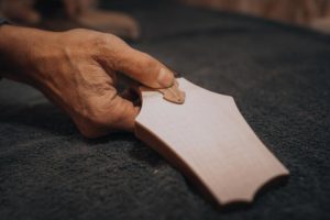 Guitare électrique par Laurent SAMMARRO, artisan Luthier