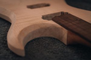 Guitare électrique par Laurent SAMMARRO, artisan Luthier